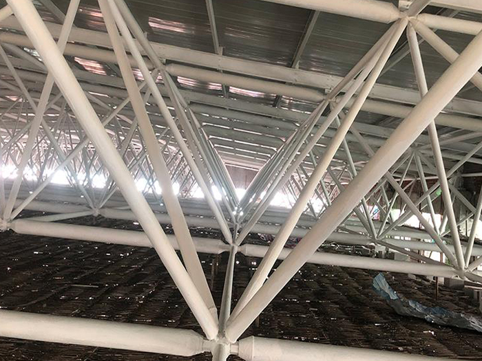 鞍山大型螺栓球网架施工厂家